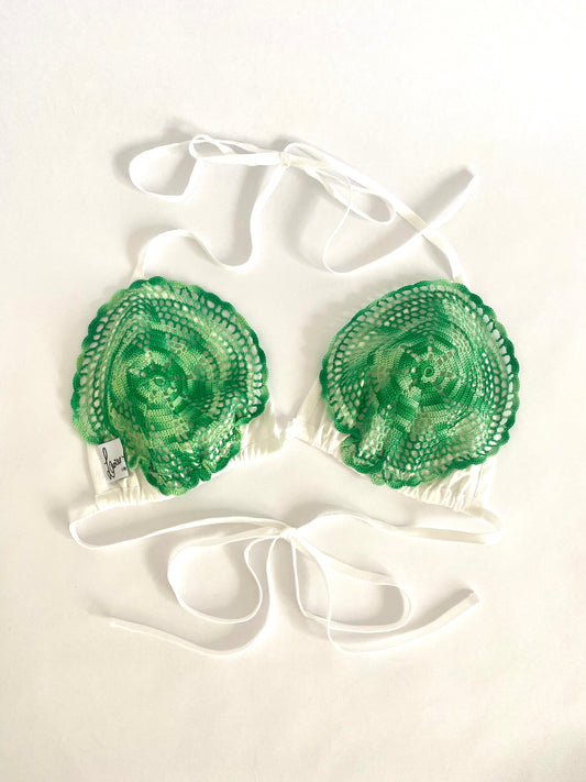 Selkie Bralette Green L