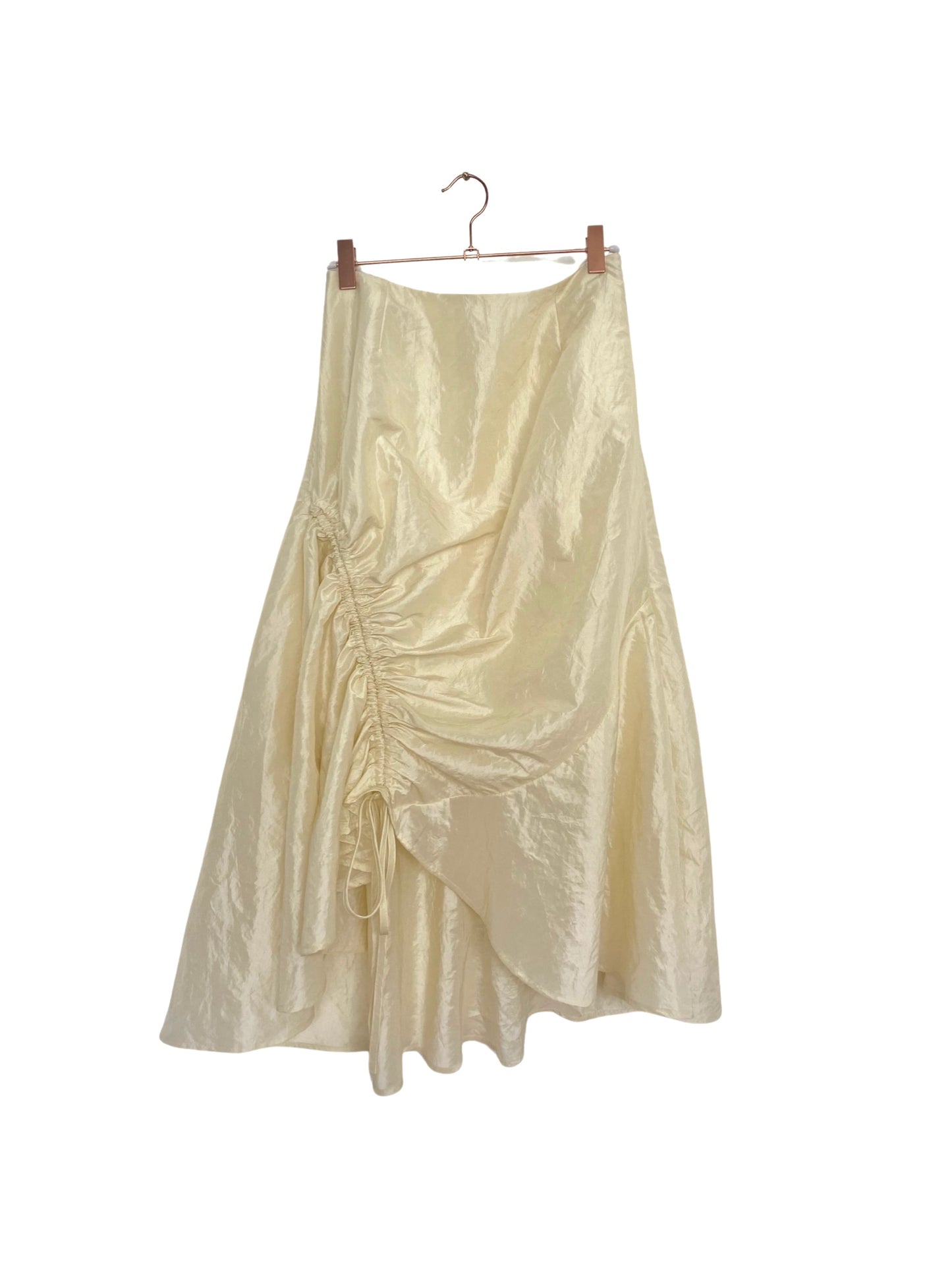 CAOILFHIONN Sand Nylon Taffeta Skirt