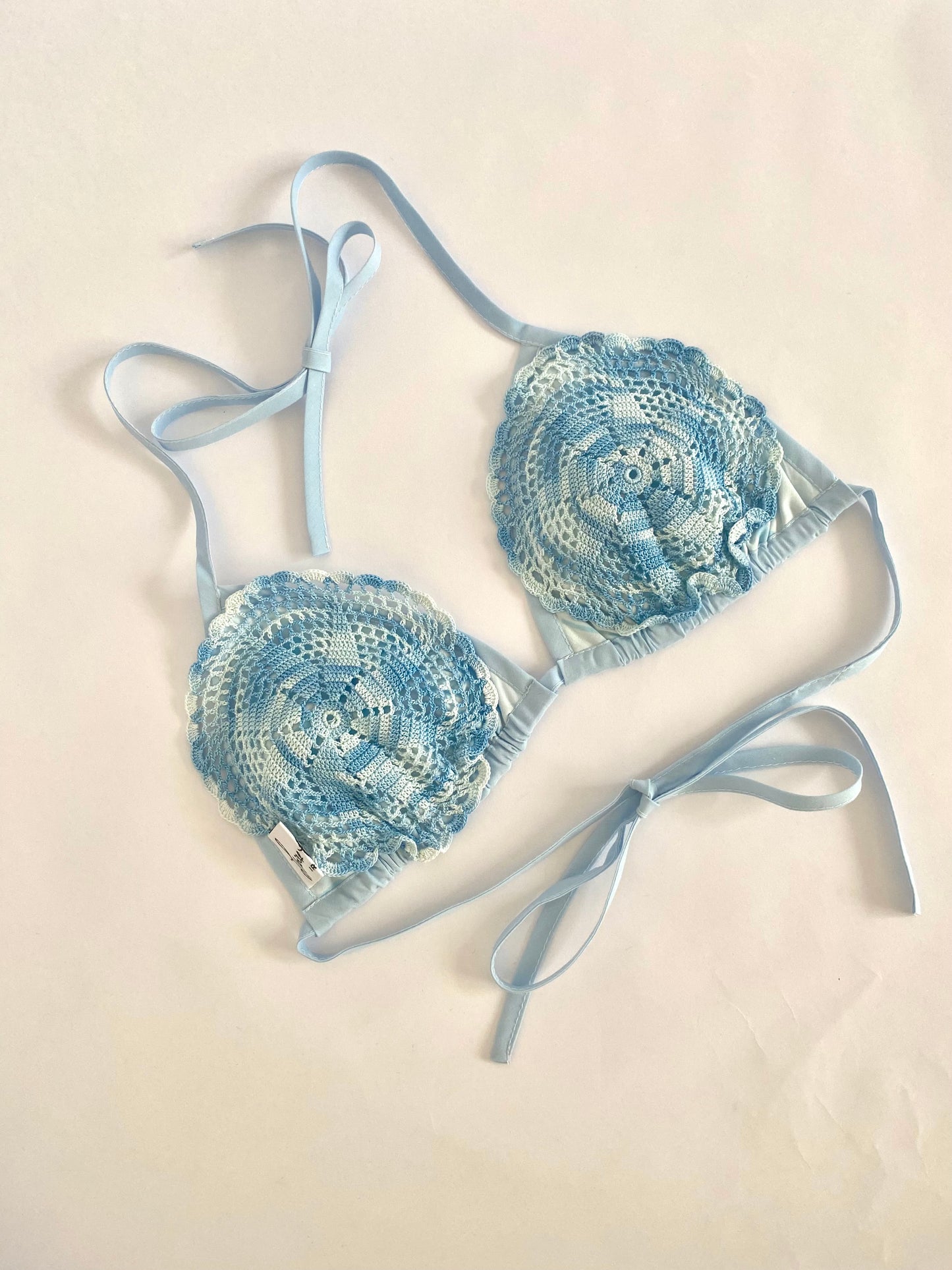 Selkie Bralette Baby Blue S
