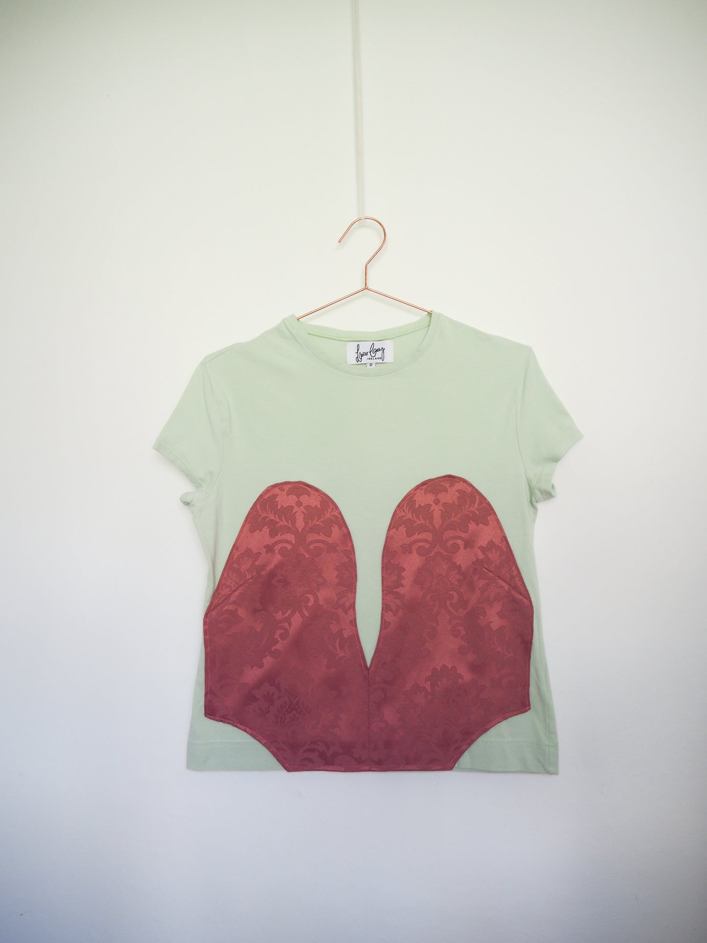 Lingerie Tee Mint UK 12